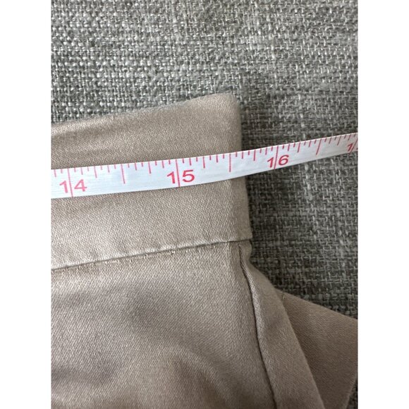 Lee Womens Regular Fit Straight Leg Pants Mid Rise Flex Motion Beige Size 8M - Picture 6 of 7